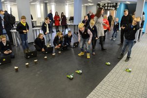 Didžiausio robotikos varžybų centro Lietuvoje namais tapo Panevėžys