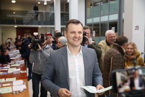 G. Paluckas teigia nesijaučiantis esąs R. Šimašiaus šešėlyje