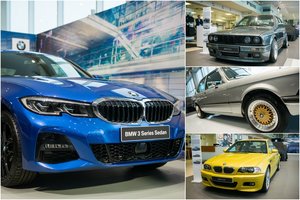 Naujo 3 serijos BMW pristatymas Vilniuje virto tikru netikėtumu vairuotojams