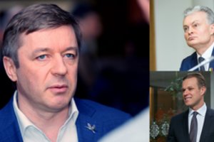 R. Karbauskis atkirto G. Landsbergiui: konservatoriai veidmainiauja dėl G. Nausėdos