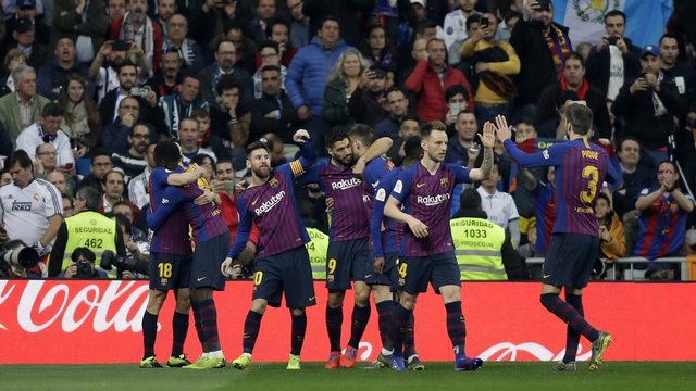 „Barcelona“ išsityčiojo iš Madrido „Real“ jų pačių namuose