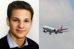 Dešimtokas tapo didvyriu, kai išgelbėjo drauge skridusio keleivio gyvybę