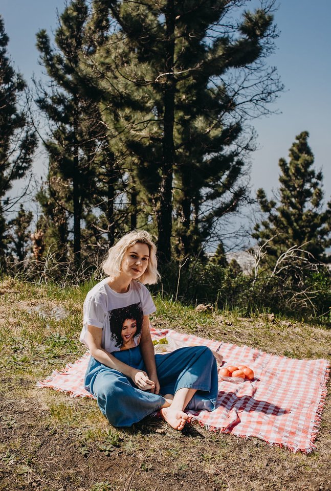 Monika Linkytė Kanaruose. <br>Mangusto nuotr.