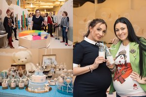 Gimdymo datą jau žinančiai Gerdai Žemaitei surengta vaikelio sutiktuvių šventė