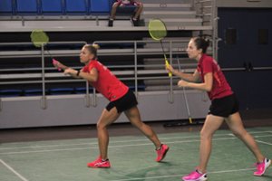 Lietuvos badmintonininkės tapo turnyro Kenijoje čempionėmis