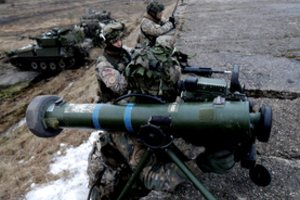 Latvijos Adažių poligone vyksta tarptautinės pratybos „Dynamic Front 19“