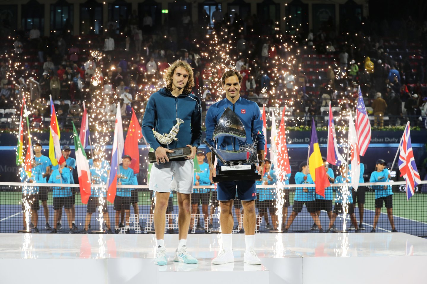  Roger Federeris laimėjo 100-ąjį ATP serijos turnyrą.<br> ATP/Reuters/Scanpix nuotr.