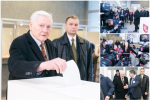 Valdas Adamkus po balsavimo: „Pasikeitimų reikia“