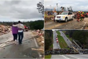 JAV smogė galinga stichija: gelbėtojai tebeieško žuvusiųjų