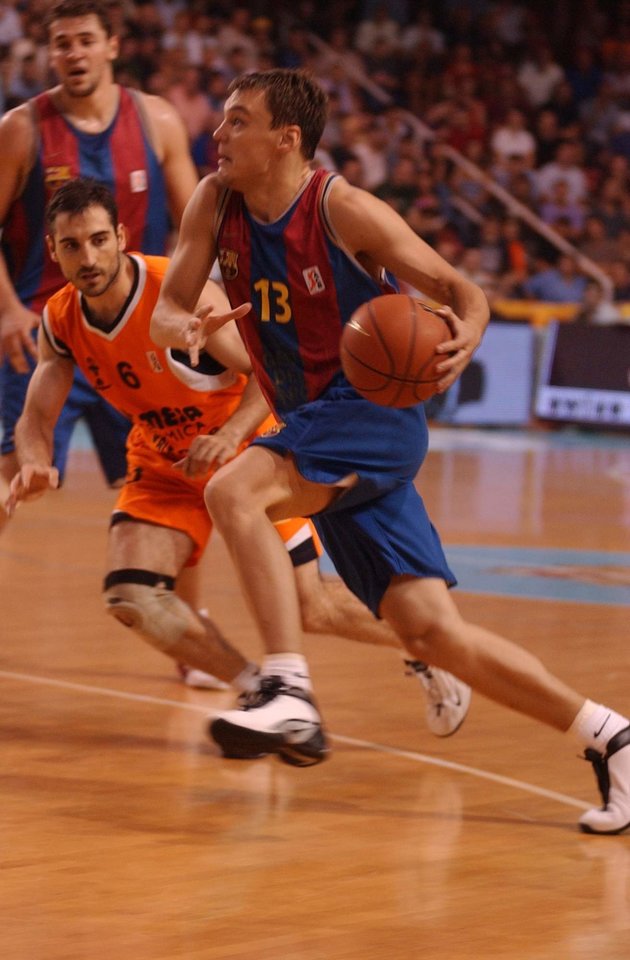  Š.Jasikeivičus per savo karjerą žaidė tiek Lietuvoje, tiek NBA, tiek stipriausiuose Eurolygos klubuose.<br>LR archyvo nuotr.