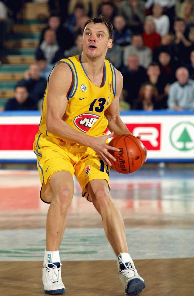  Š.Jasikeivičus per savo karjerą žaidė tiek Lietuvoje, tiek NBA, tiek stipriausiuose Eurolygos klubuose.<br>LR archyvo nuotr.