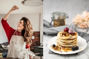 Blyneliai  su rikotos sūriu, sulaukę didžiulio pasisekimo šeimoje