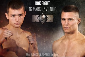 Vilniečio iššūkio sulaukęs tituluotas M. Veržbickas grįžta į „KOK“ ringą