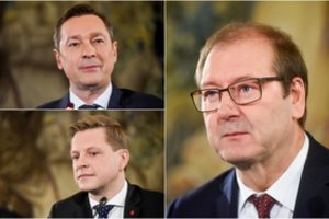 V. Uspaskichas blaškosi tarp A. Zuoko ir R. Šimašiaus: „Nė vienas nėra super“