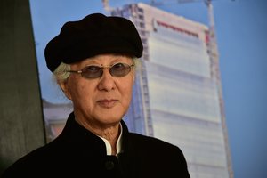 Japonų žvaigždei Aratai Isozaki – prestižinė Pritzkerio architektūros premija