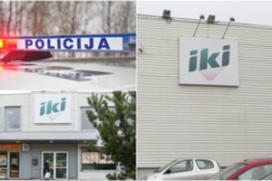 Vilniaus policija sukelta ant kojų: iš parduotuvės „Iki“  pavogta 17 tūkst. eurų, plėšikas ieškomas