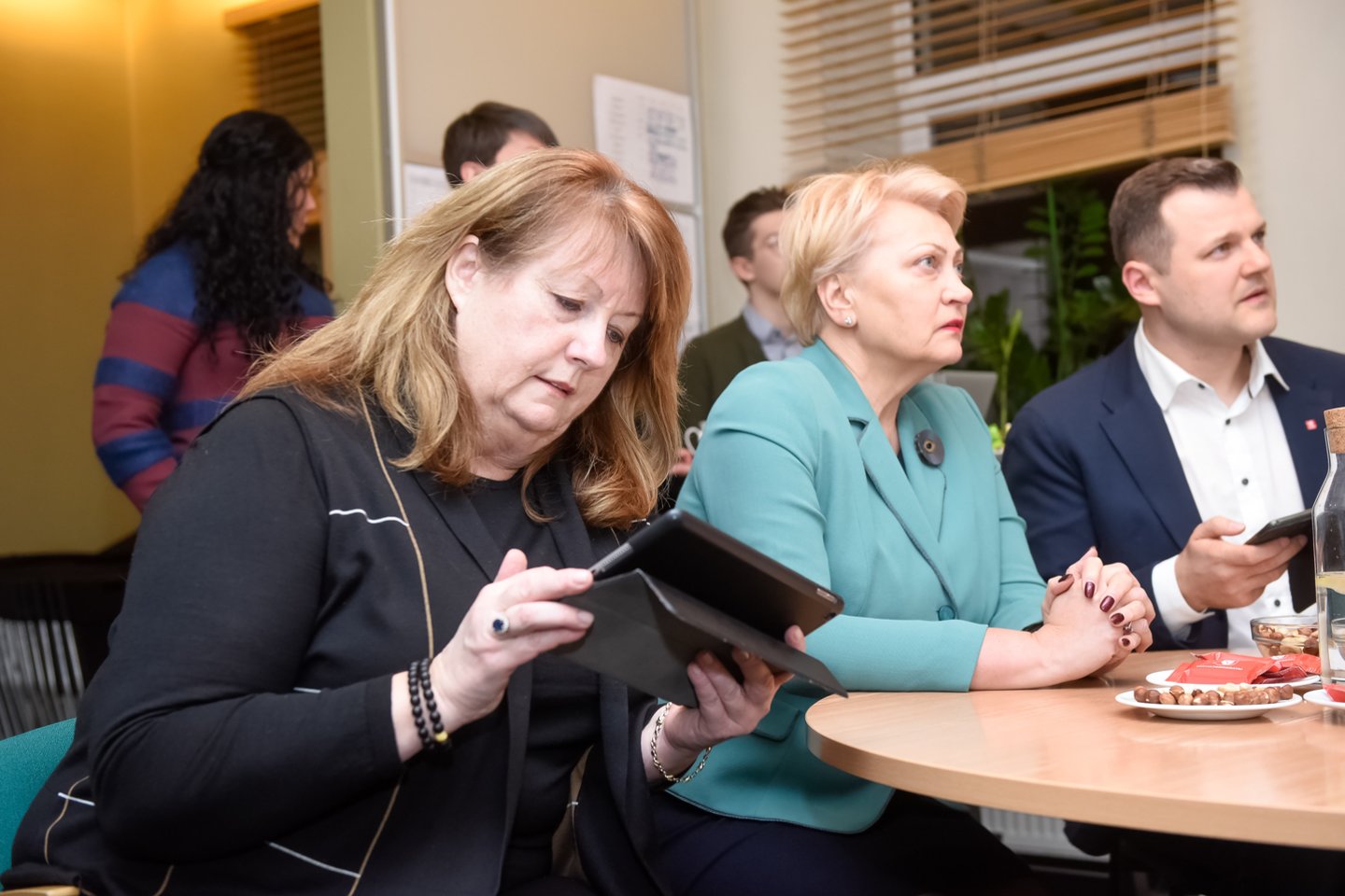 Lietuvos socialdemokratų partijos sąrašą EP rinkimuose ves Europos Parlamento narė Vilija Blinkevičiūtė. <br>D.Umbraso nuotr.