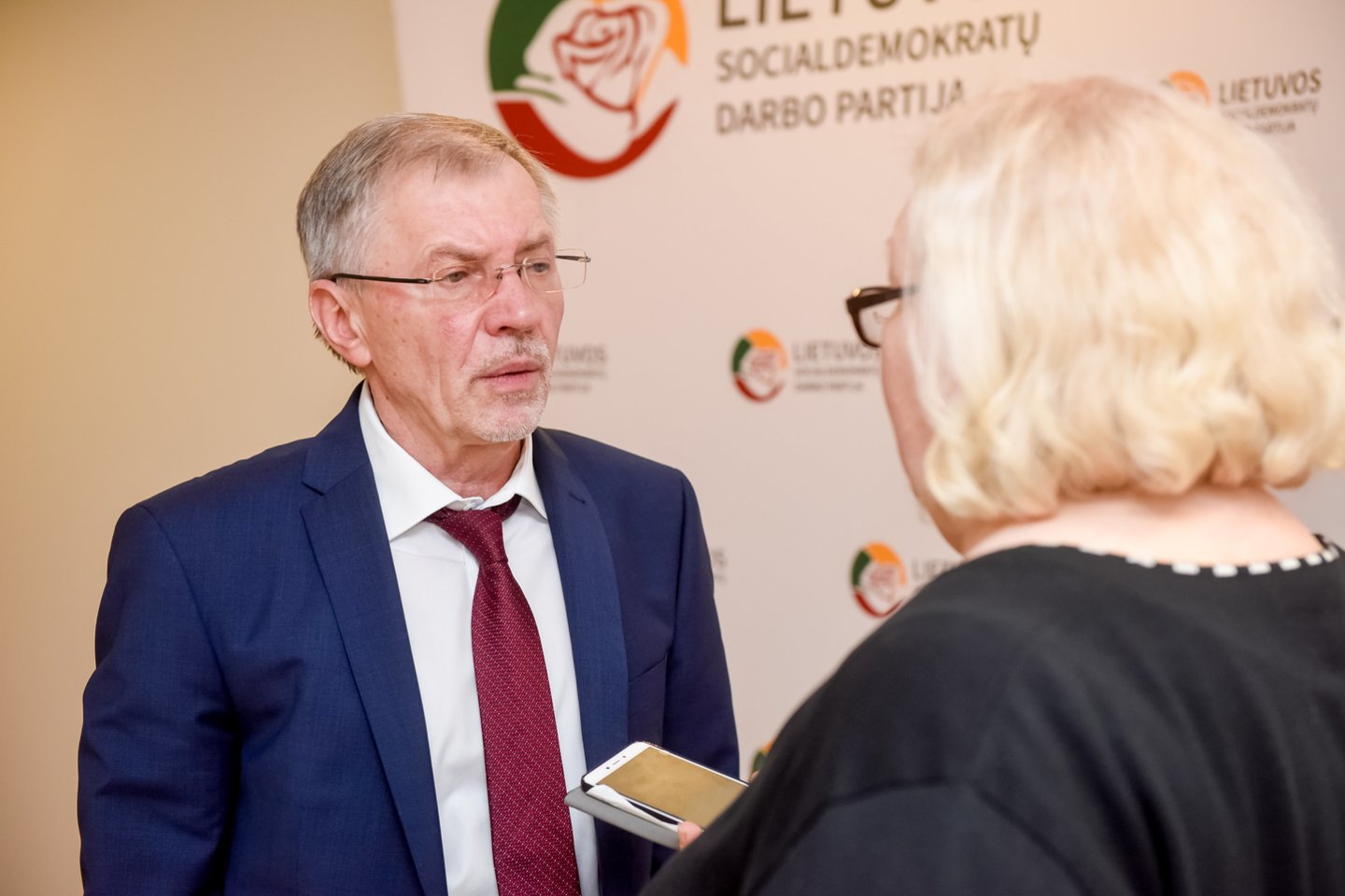 rinkimai pirmas turas, Mero rinkimai, Savivaldos rinkimai, Lietuvos socialdemokratų darbo partija, kirkilas<br>D.Umbraso nuotr.