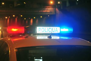 Šiauliuose – didelė policijos operacija: sulaikyti du ginkluoti vyrai