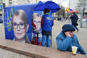 Dėl Ukrainos prezidento posto varžysis 39 kandidatai