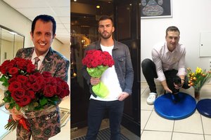 Žaviausių šalies vyrų sveikinimai moterims verčia rausti