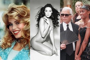 Laikas grožio neliečia: įvertinkite, kaip seniau atrodė vyrų širdis daužiusios manekenės