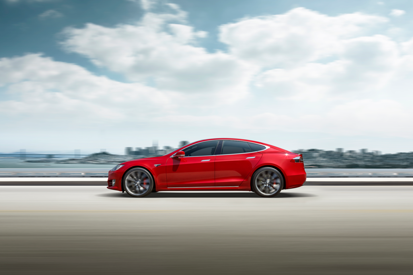 „Tesla Model S“.<br> Gamintojo nuotr.