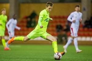 Jaunoji „Riterių“ žvaigždė A. Dolžnikovas: „Perėjus į A lygą vėl viską tenka mokytis iš naujo“