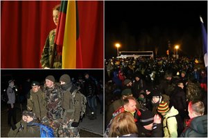 Legendinis partizanas žygio dalyviams: „Laisvę perduodame saugoti Lietuvos jaunimui“