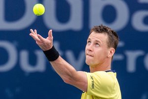 Sėkmė nusisuko: R. Berankis prestižiniame turnyre JAV pralaimėjo Vokietijos tenisininkui