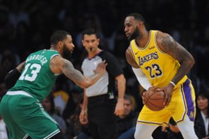  LeBrono Jameso trigubas dviženklis neišgelbėjo „Lakers“ nuo penktojo iš eilės pralaimėjimo