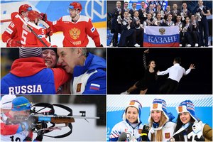 Pergalinga nešlovė: Universiada Krasnojarske primena Rusijos atvirą jaunimo spartakiadą