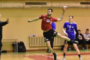 „Dragūno“ rankininkai užtikrintai laimėjo pirmąsias Baltijos lygos  ketvirtfinalio rungtynes