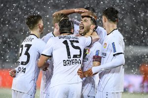 Vokietijoje „Bayer“ klubas po pergalės Hanoveryje kyla į penktąją vietą