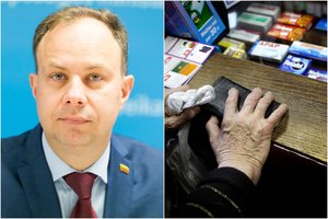 Pigių vaistų šauklys Aurelijus Veryga netruko susimauti