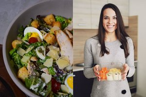 „Cezario“ salotos su kepta vištiena tiks ir pietums, ir vakarienei