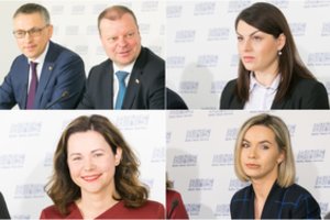 S. Skvernelis pristatė savo komandą: joje – V. Bakas, R. Kazėnienė ir „Mis Lietuva“ nugalėtoja