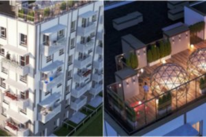 Vilniečiams dar viena porcija naujų butų – su vaizdu į pilį ir grilio aikštele