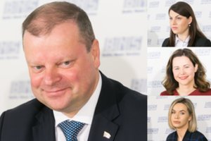 Nuo pareigūnės iki „misės“ – kas šios spalvingosios S. Skvernelio komandos moterys? 