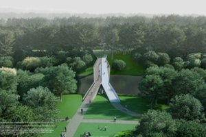 Paskelbta, koks tiltas sujungs Neries krantus, – grožėkitės