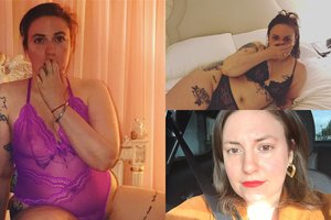 Skandalingoji Lena Dunham atsikratė kompleksų ir įsiamžino nuogut nuogutėlė