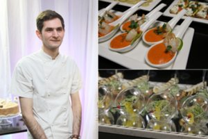 Garsaus šefo mokinys savo kraštiečiams surengė gurmanišką šventę