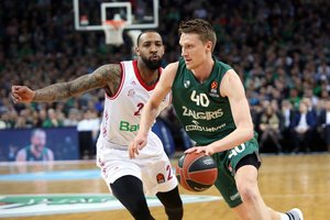„Žalgiris“ vejasi Eurolygos atkrintamųjų varžybų traukinį – nokautą gavo ir „Bayern“ klubas