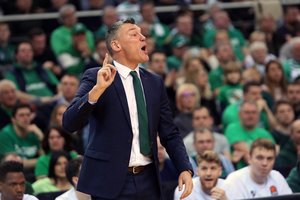 Po gyvybiškai svarbios pergalės – griežtas Šaro atsakas apie turnyrinę padėtį Eurolygoje