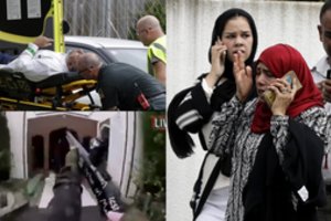 Išpuolio Naujojoje Zelandijoje liudininkai: visur buvo kūnai ir kraujas