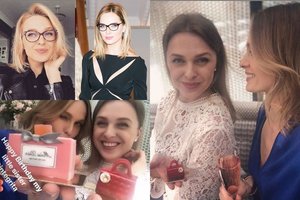 Asta Valentaitė su retai viešumoje matoma jaunesniąja seserimi – tarsi gražuolės dvynės