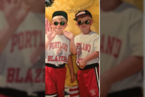 Nuotraukoje – legendinio Lietuvos krepšininko sūnūs vaikystėje. Ar atpažįstate? 