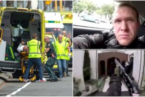 Žudynes Naujojoje Zelandijoje surengęs šaulys paskelbė manifestą ir tiesiogiai transliavo ataką