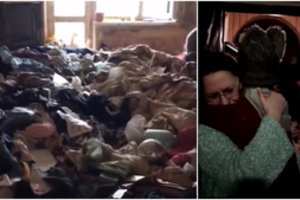 Rusijoje iš šiukšlių pilno buto išgelbėta sulaukėjusi Mergaitė Mauglis