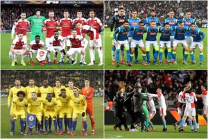 Europos lygos ketvirtfinalyje – „Arsenal“ ir „Napoli“ dvikova, „Slavia“ mes iššūkį „Chelsea“ 